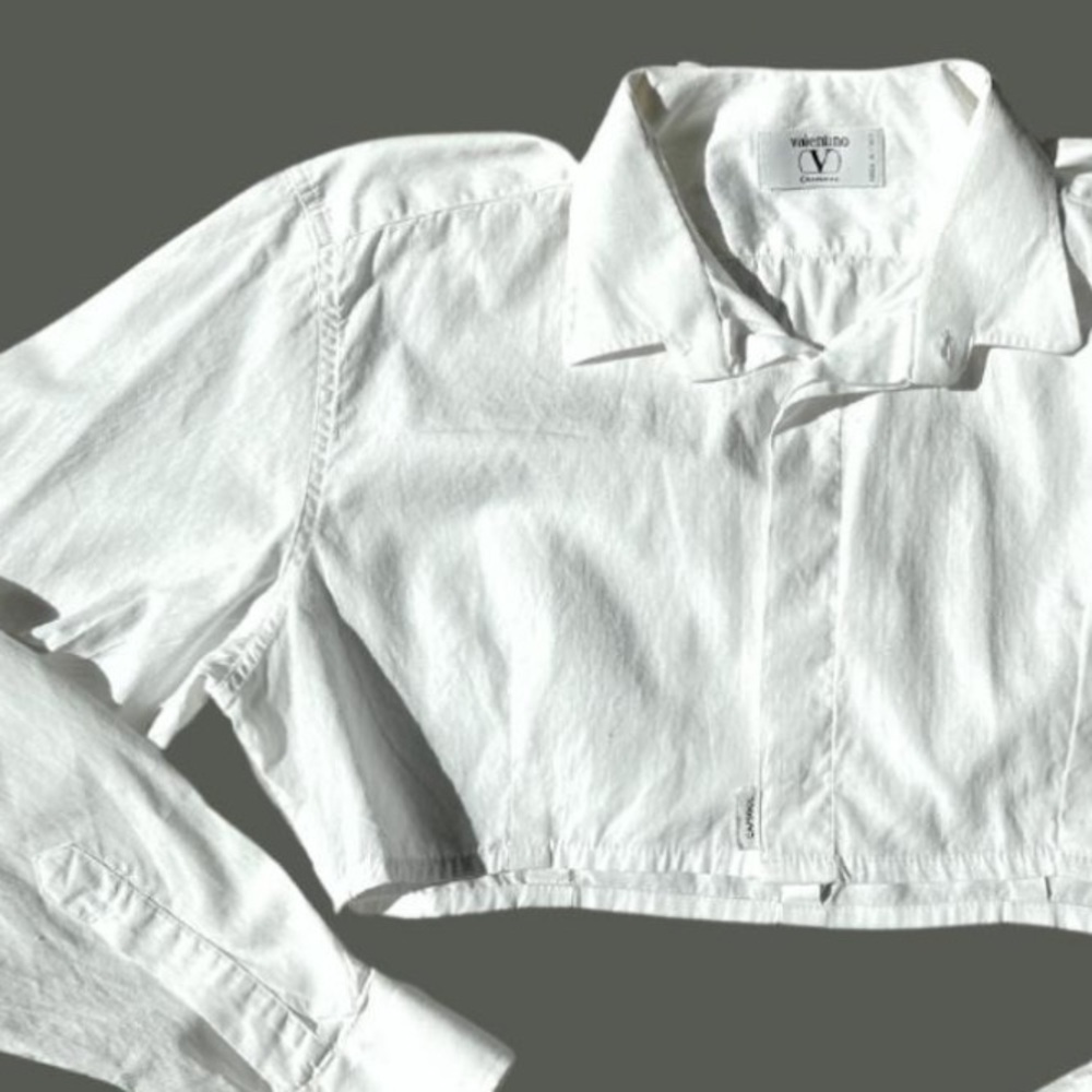 Valentino Reworked Crop Top - Picture 3 of 6